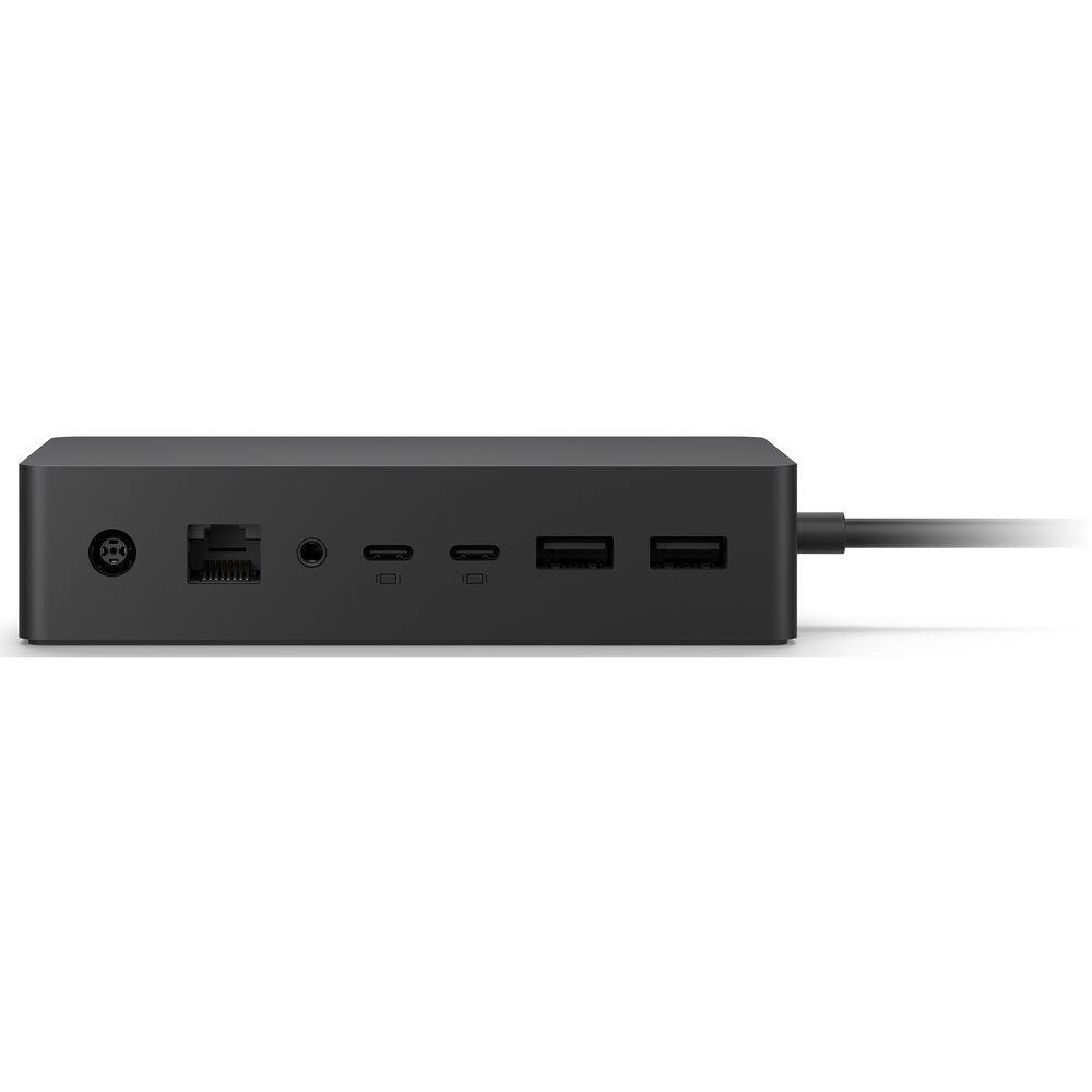 Left. Microsoft - Microsift Surface Dock 2 1GK-00001 Docking Station - Black - 2x USB-C.