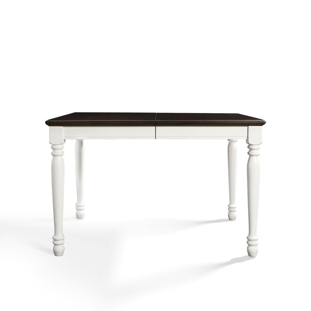 Alt View 3. Crosley Furniture - Shelby Dining Table - White.
