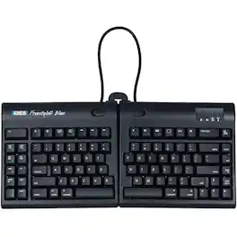 KINESIS - Freestyle2 Blue Keyboard for Mac - Black