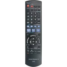 ZdalaMit - N2QAYB000212 Replacement Remote for Panasonic DVD DMR-EA38VK DMR-EA38 DMR-EA38V DMR-EA18 DMR-EA18K DMREA38 DMREA38VK - Black