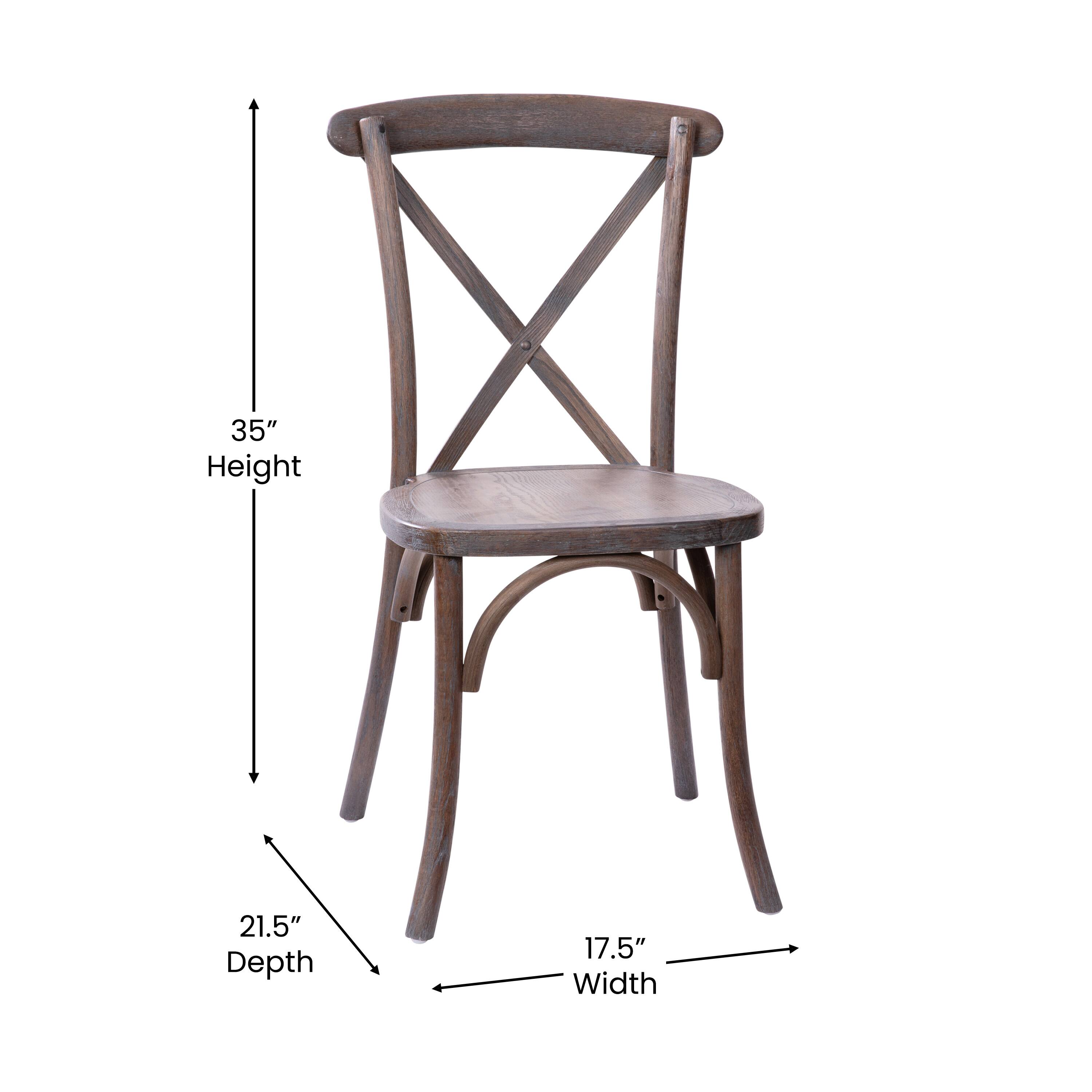 35" Height, 21.5" Depth, 17.5" Width