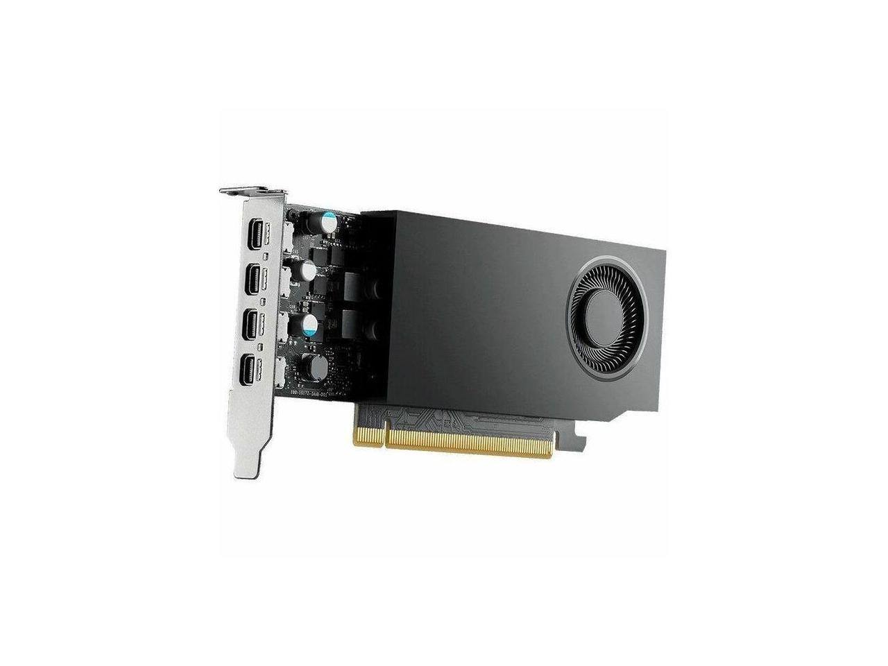 Alt View 1. PNY - PNY A1000 VCNRTXA1000ATX-PB 8GB 128-bit GDDR6 PCIe 4.0 x8 Workstation Video Card.