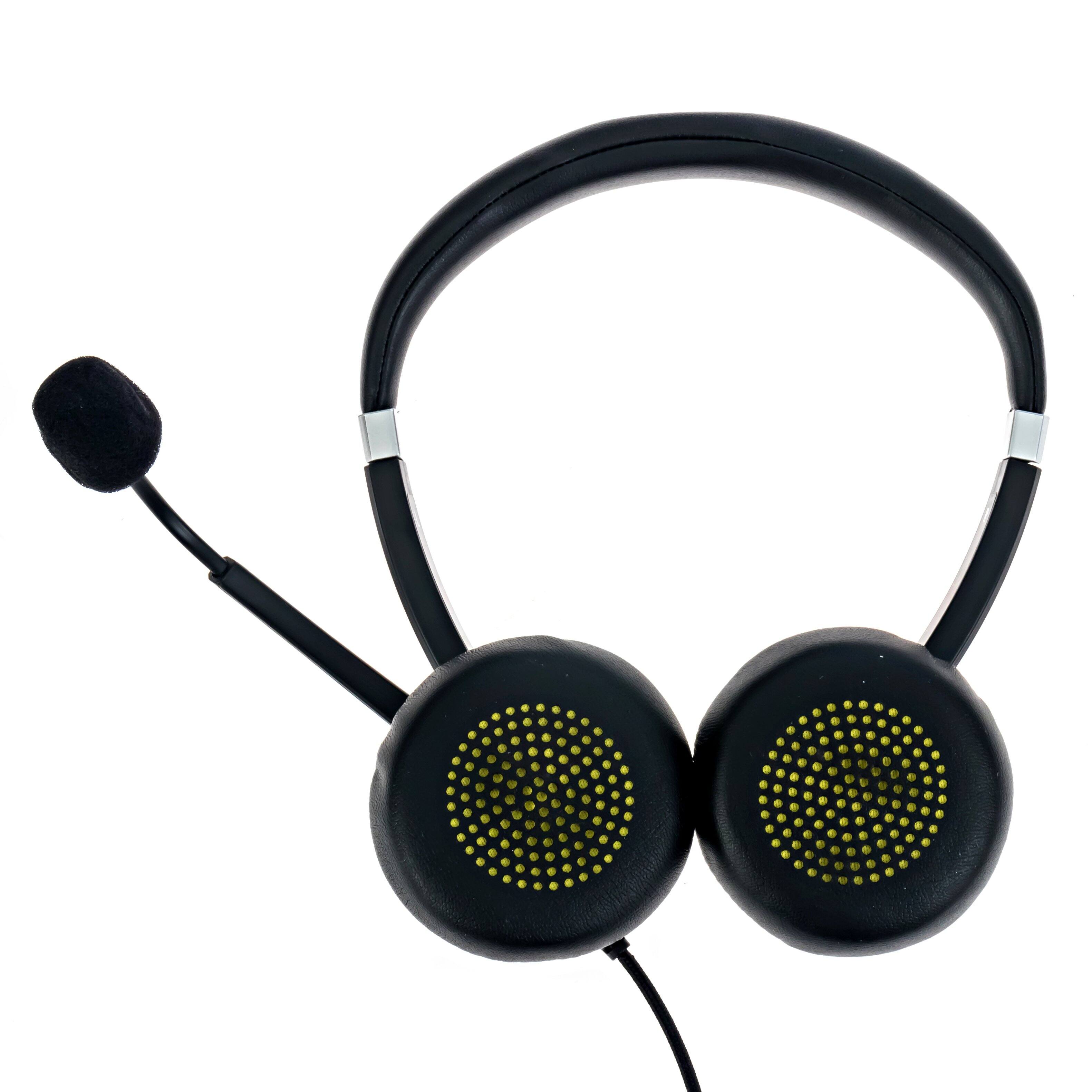 Back. Spracht - WorkIT!™ USB Corded Headset, Dual Ear.