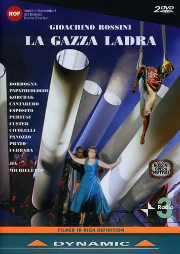Front. La Gazza Ladra Melodramma in Two Acts   - DVD.