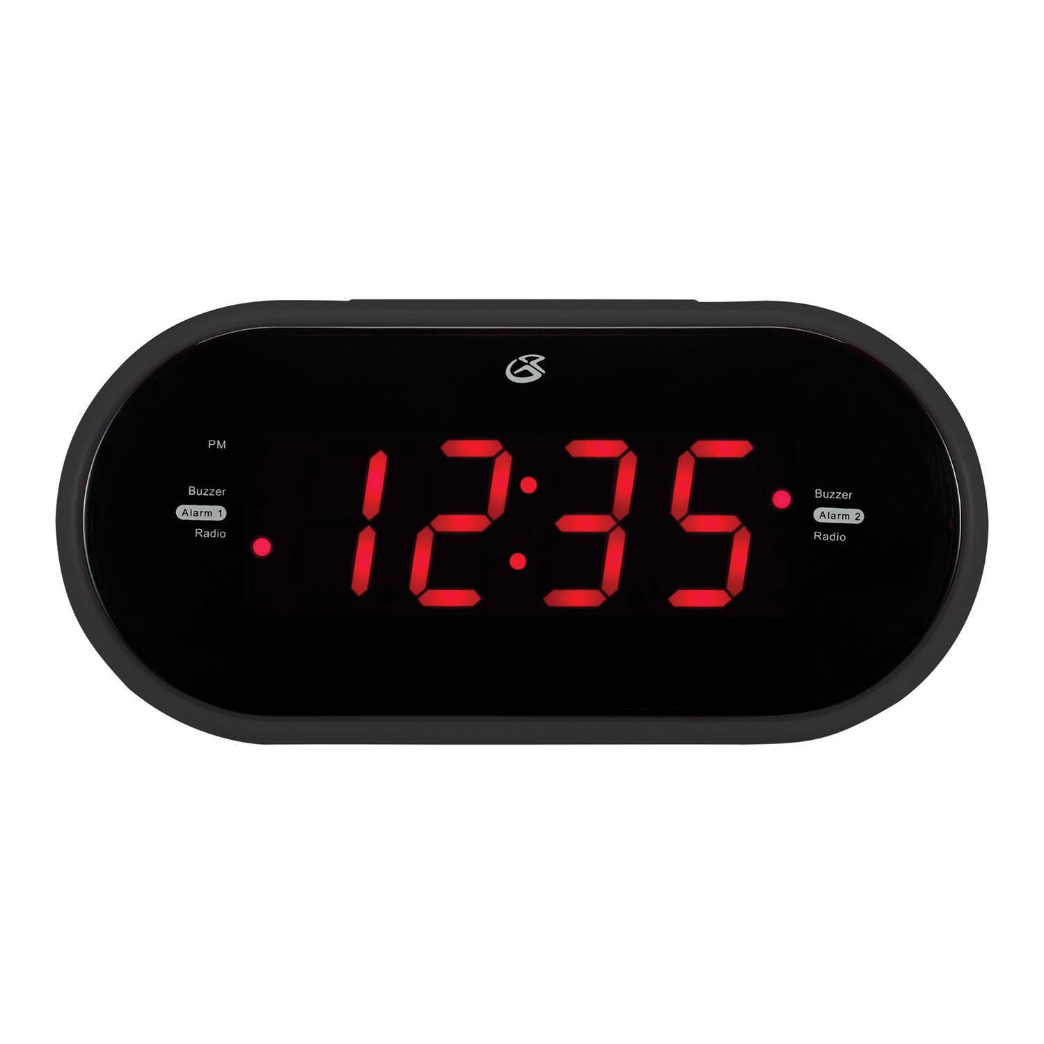 & PM Buzzer Buzzer Alarm 1 Alarm 2 Radio 12:35 Radio
