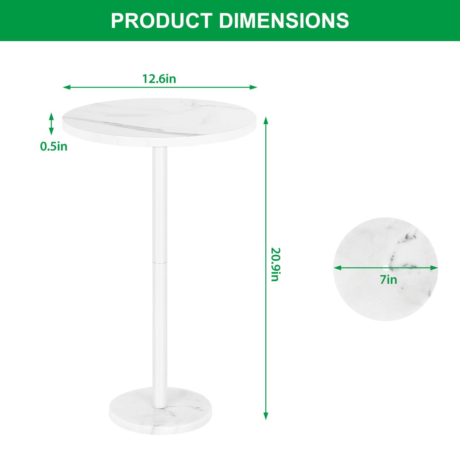 PRODUCT DIMENSIONS

12.6in  
0.5in  
20.9in  
7in