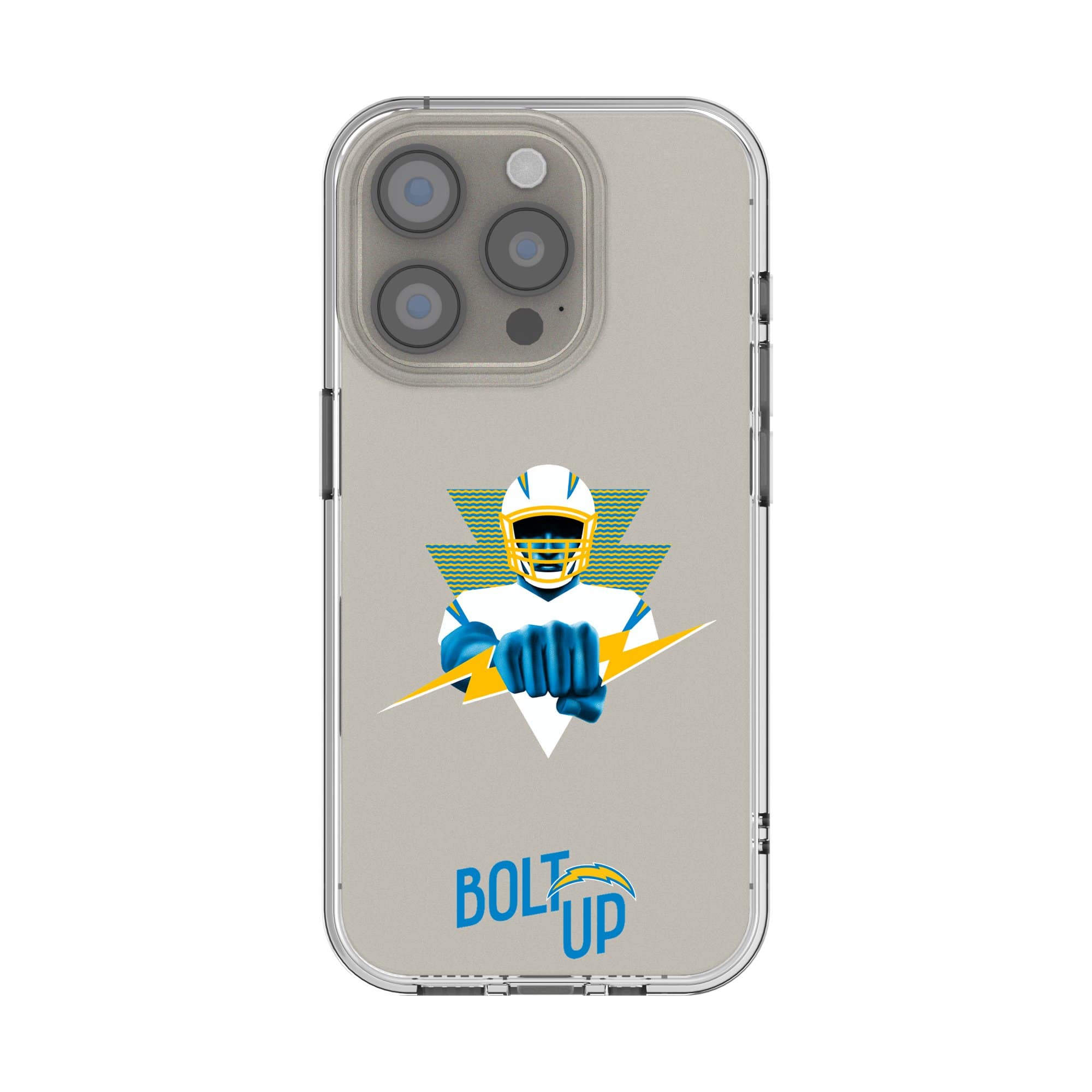 Keyscaper - NFL - Los Angeles Chargers iPhone Clear Case - 16e - Multicolor