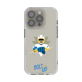 Keyscaper - NFL - Los Angeles Chargers iPhone Clear Case - 16 Pro - Multicolor