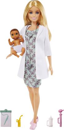 Mattel - Barbie Doctor, Blonde - Collectibles - Multicolor