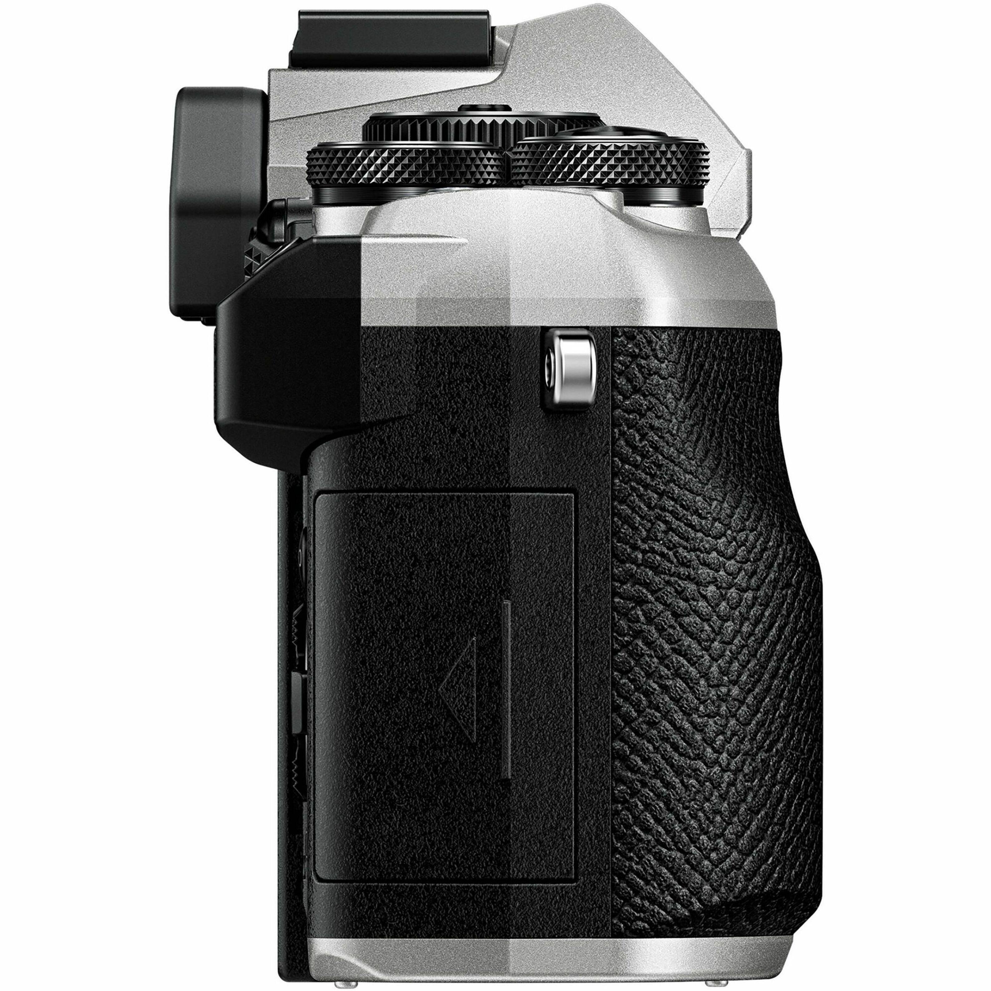 Alt View 13. Olympus - V210072SU000 4K Video Mirrorless Camera with Lens - Silver.