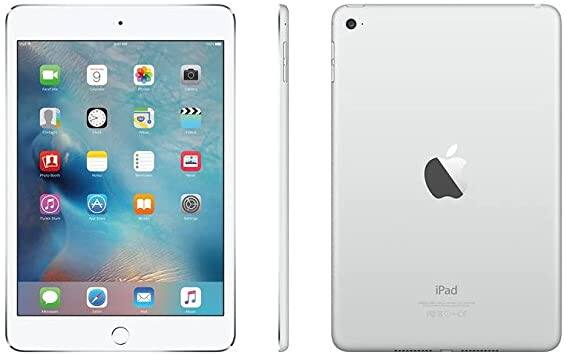 Back. Apple - Refurbished iPad Mini 4 A1538 (WiFi) 128GB - Silver.