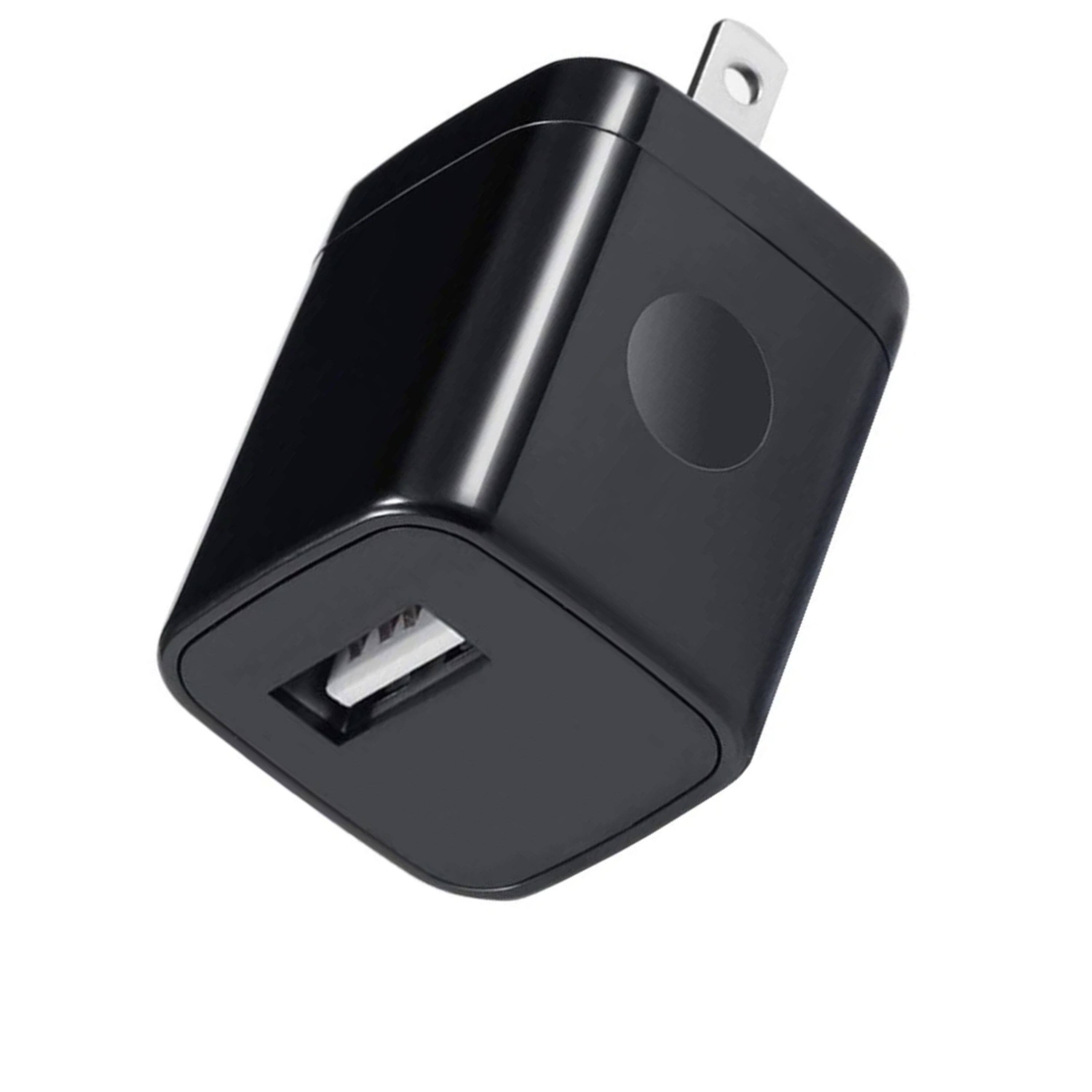 Angle. Kitcheniva - High-Speed USB Type C Car Charger Black.