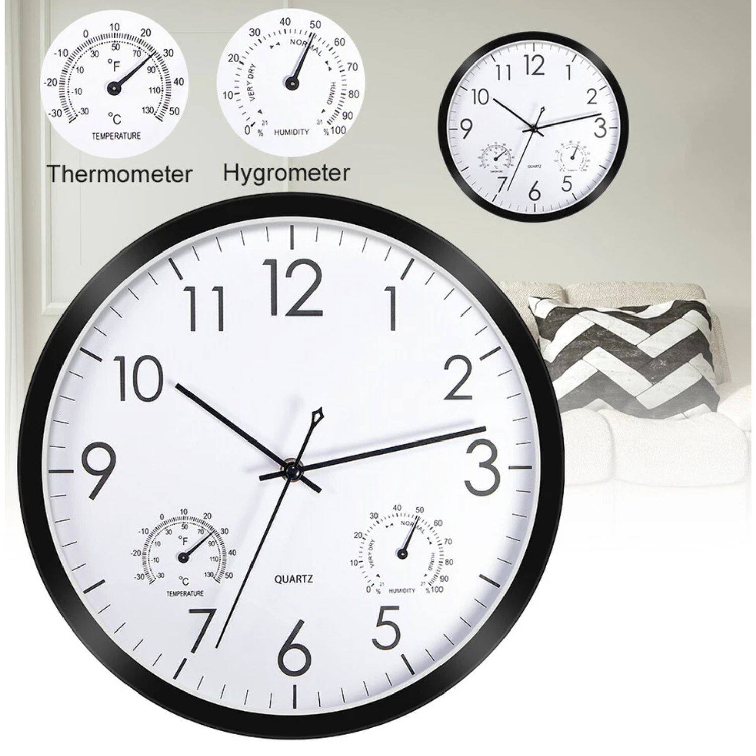 Thermometer  
Hygrometer  

Temperature  
Humidity  

Thermometer  
Hygrometer  

Temperature  
Humidity  

Quartz