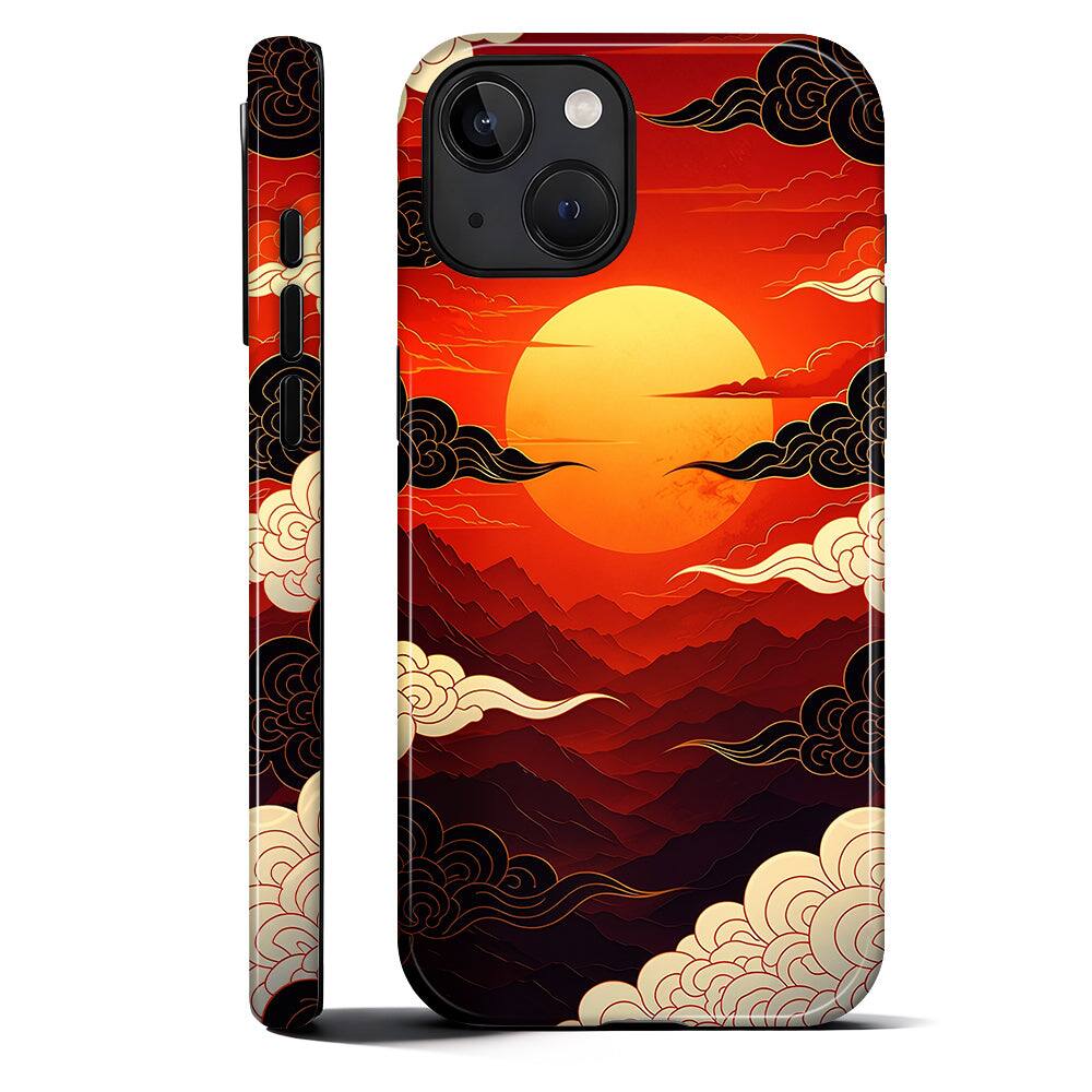 Crimson Horizon for iPhone 14 Plus