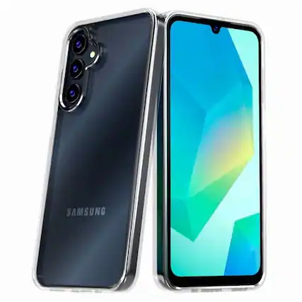 Front. RomeTech - Rome Tech Hybrid Clear Case for Galaxy A16 - Clear.