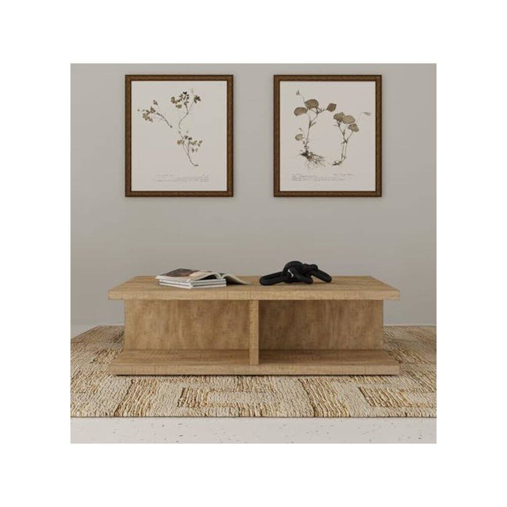 Alt View 1. Coaster Co. of America - Cortona Square Engineered Wood Cocktail Coffee Table Mango - Green.
