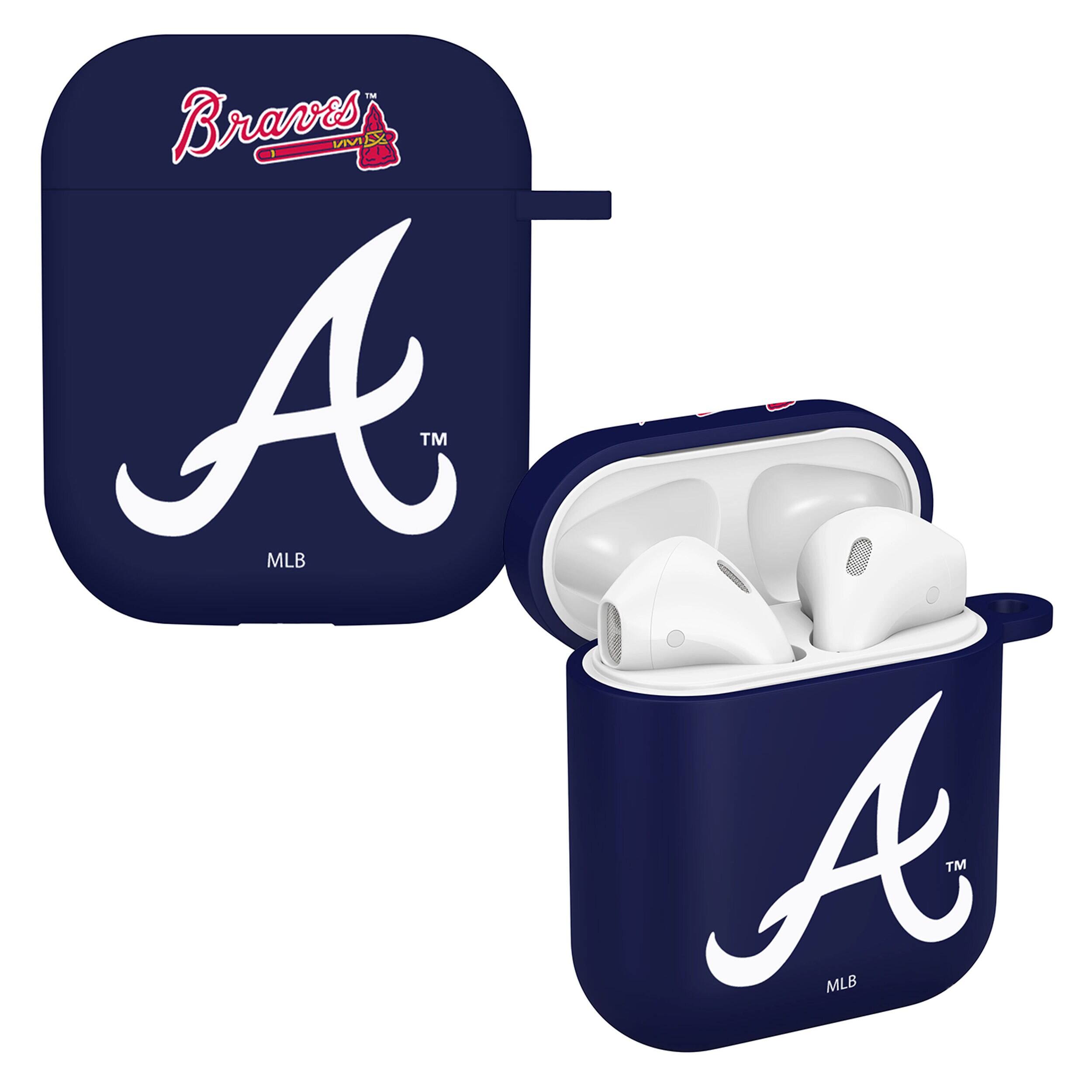 Artinian - Atlanta Braves AirPods Case Cover - Navy