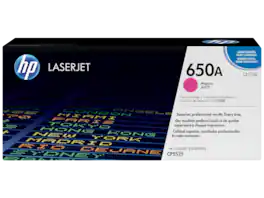 HP - 650A Magenta Original LaserJet Toner Cartridge, ~15,000 pages, CE273A