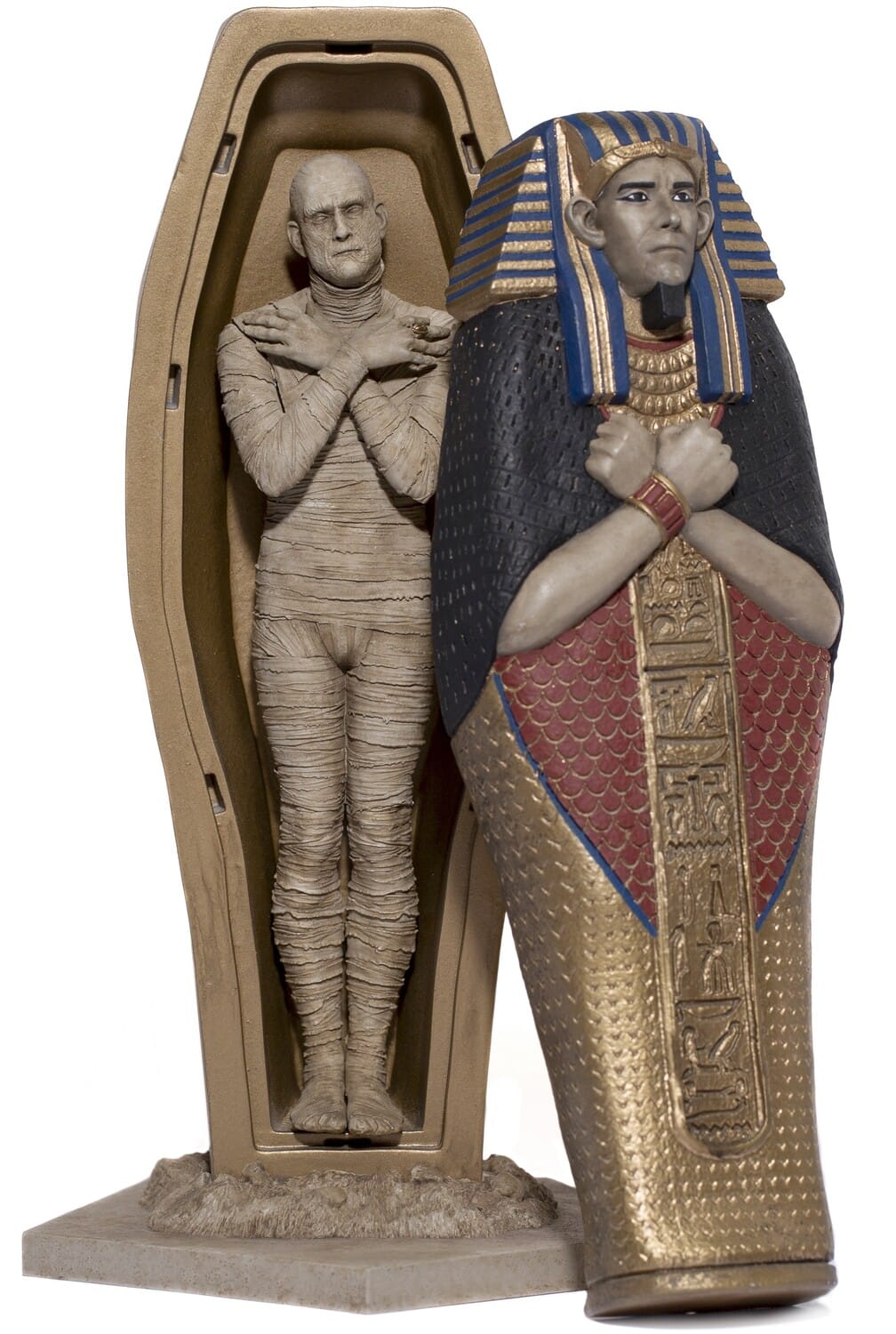 Iron Studios - Universal Monsters - Art Scale 1/10 - The Mummy Statue - COLLECTIBLES - Multicolor