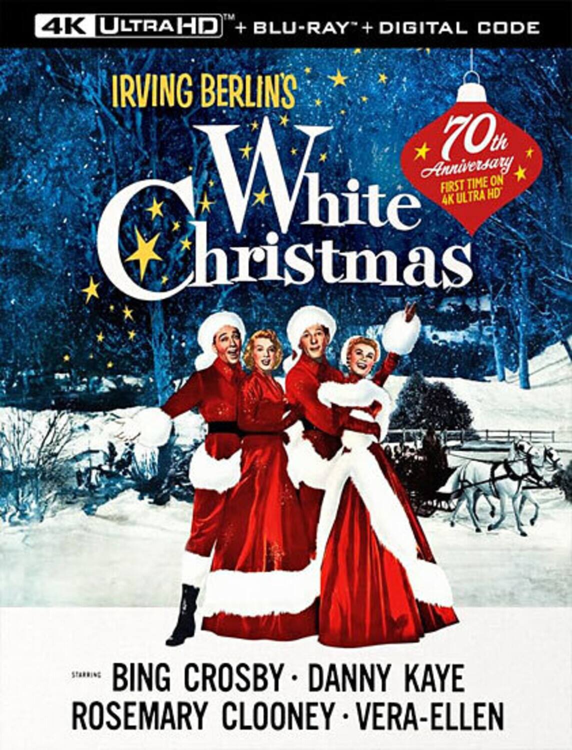 Front. White Christmas   - 4K Blu-Ray.