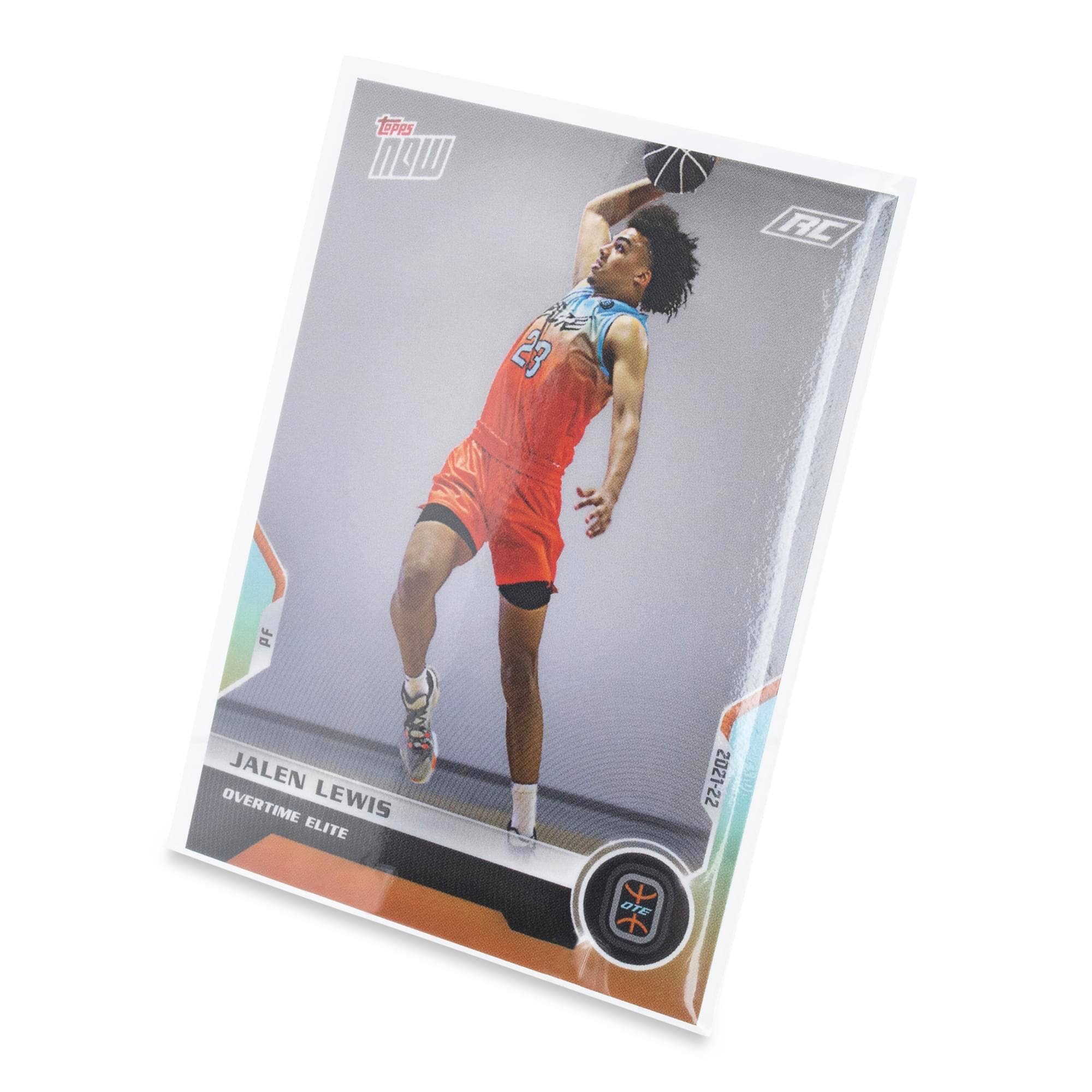 TOPPS NOW  
RC  
23 PF  
JALEN LEWIS  
OVERTIME ELITE  
22/202