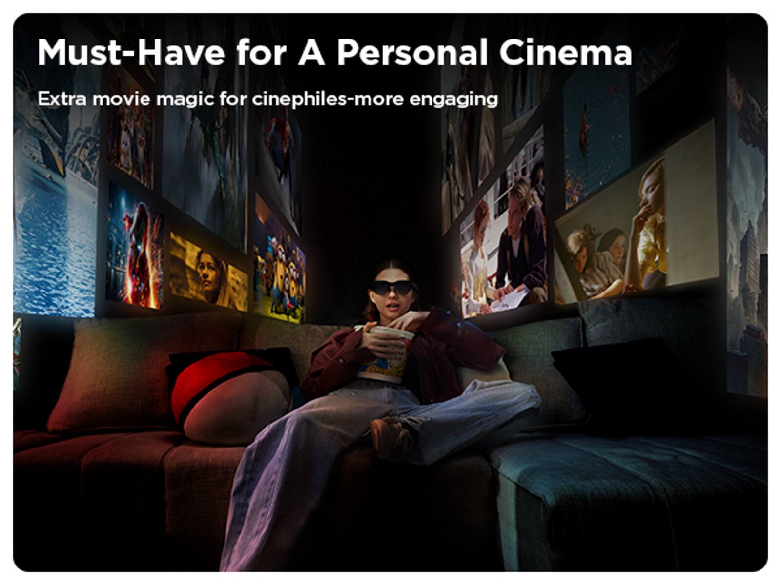 Must-Have for a Personal Cinema: Extra Movie Magic for Cinephiles-More Engaging