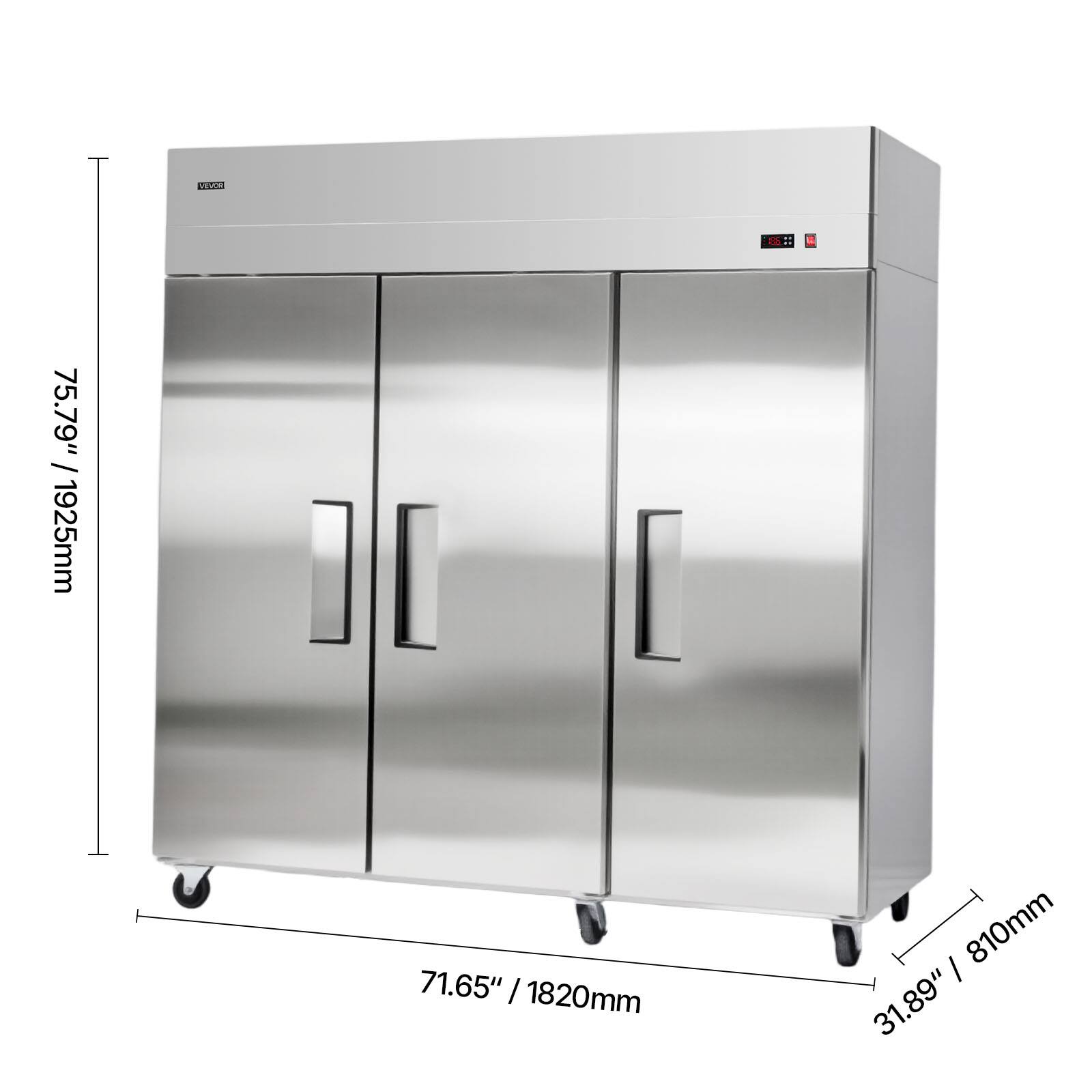 notcibe D I / / 1925mm 75.79" I 1820mm 71.65" I 810mm 31.89"