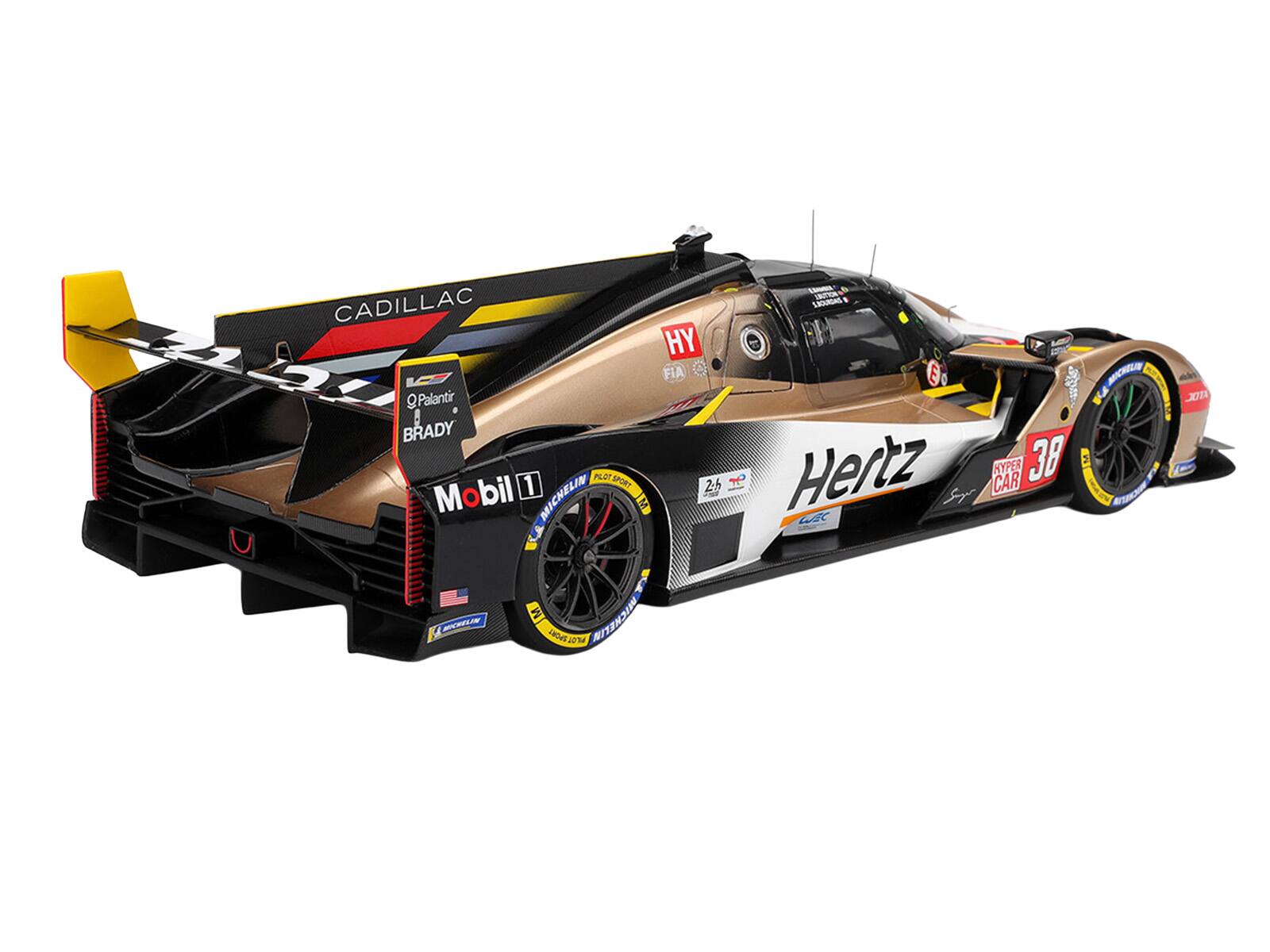 INTA CADILLAC LACUROAS HY 24 FIA A MICHELI E OPalantir A BRADY PLOT SPORT T Hertz CAR HYPER 38 y 1 26 A Mobil MICHELIN IM So LC XUD - Aen A M MELCHETU 8D410%