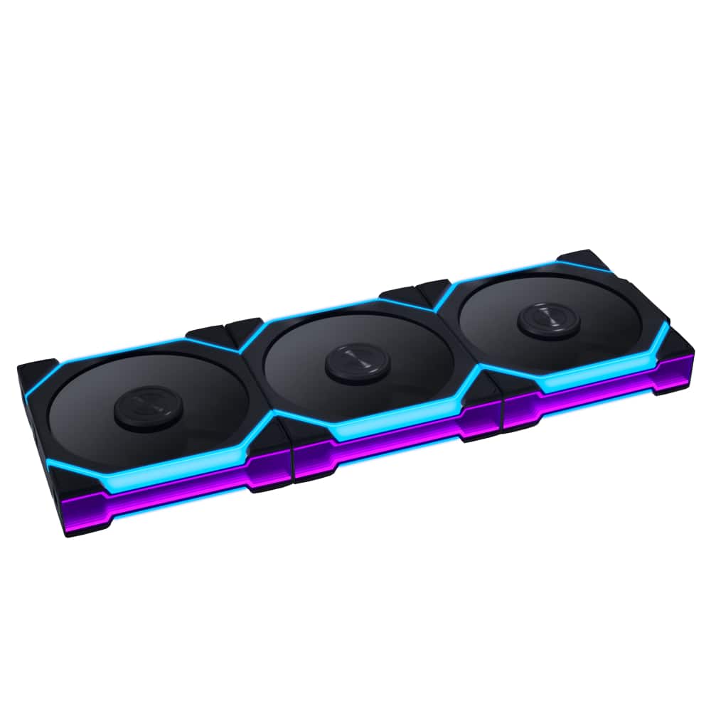 Lian Li - UNI FAN SL Flex 120mm ARGB Fan, 3 Pack, Controller Included, (12SL1F3B) - Black price history on PriceWatchPro