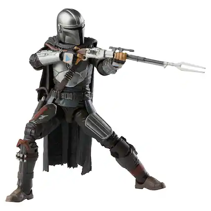 Front. Hasbro - Star Wars the Black Series the Mandalorian Collectible Action Figure.
