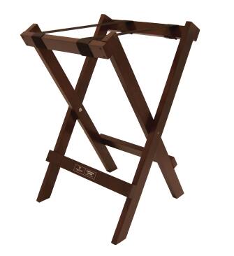 Front. Tycoon Percussion - Dancing Drum Cross Stand for Sangban Drums, Siam Oak Wood, Elevates Drum Off Groud for Ease of Playing.