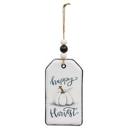 BreeBe - *Happy Harvest Pumpkin Enamel Beaded Tag - Multi