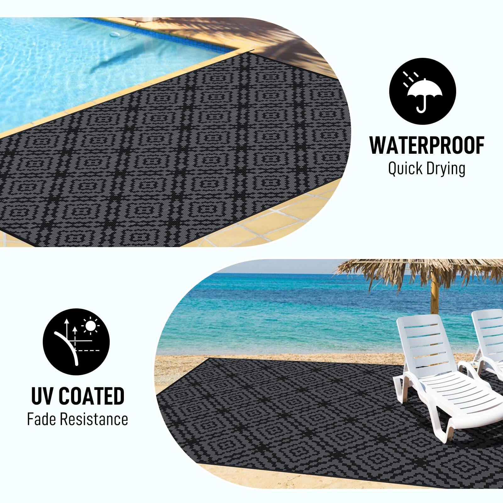 WATERPROOF  
Quick Drying  

UV COATED  
Fade Resistance