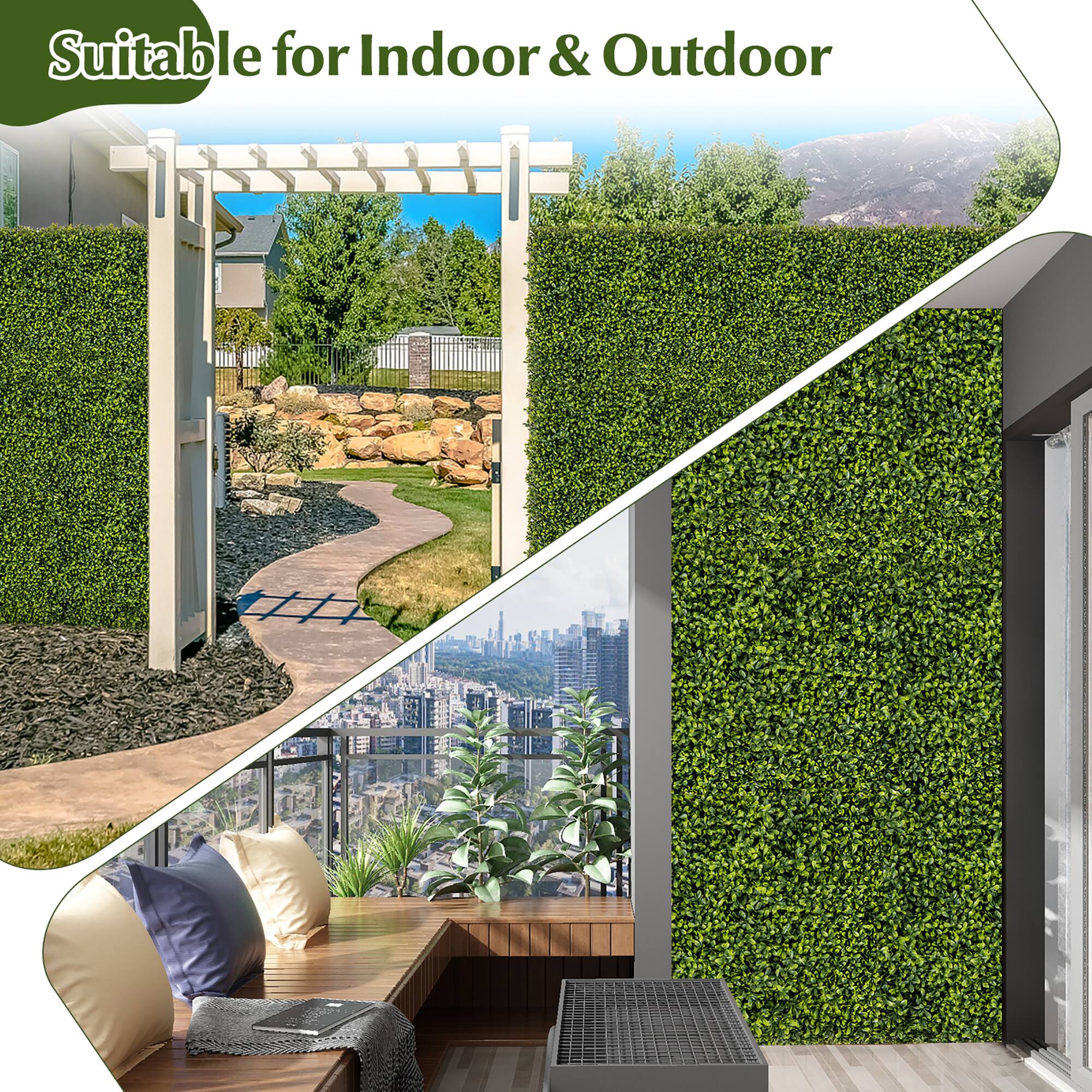 Suitable for Indoor & Outdoor