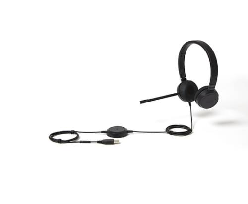 Alt View 4. NXT Technologies - NXT Technologies UC-2000 Noise-Canceling Stereo Computer Headset NX55445 - Black.
