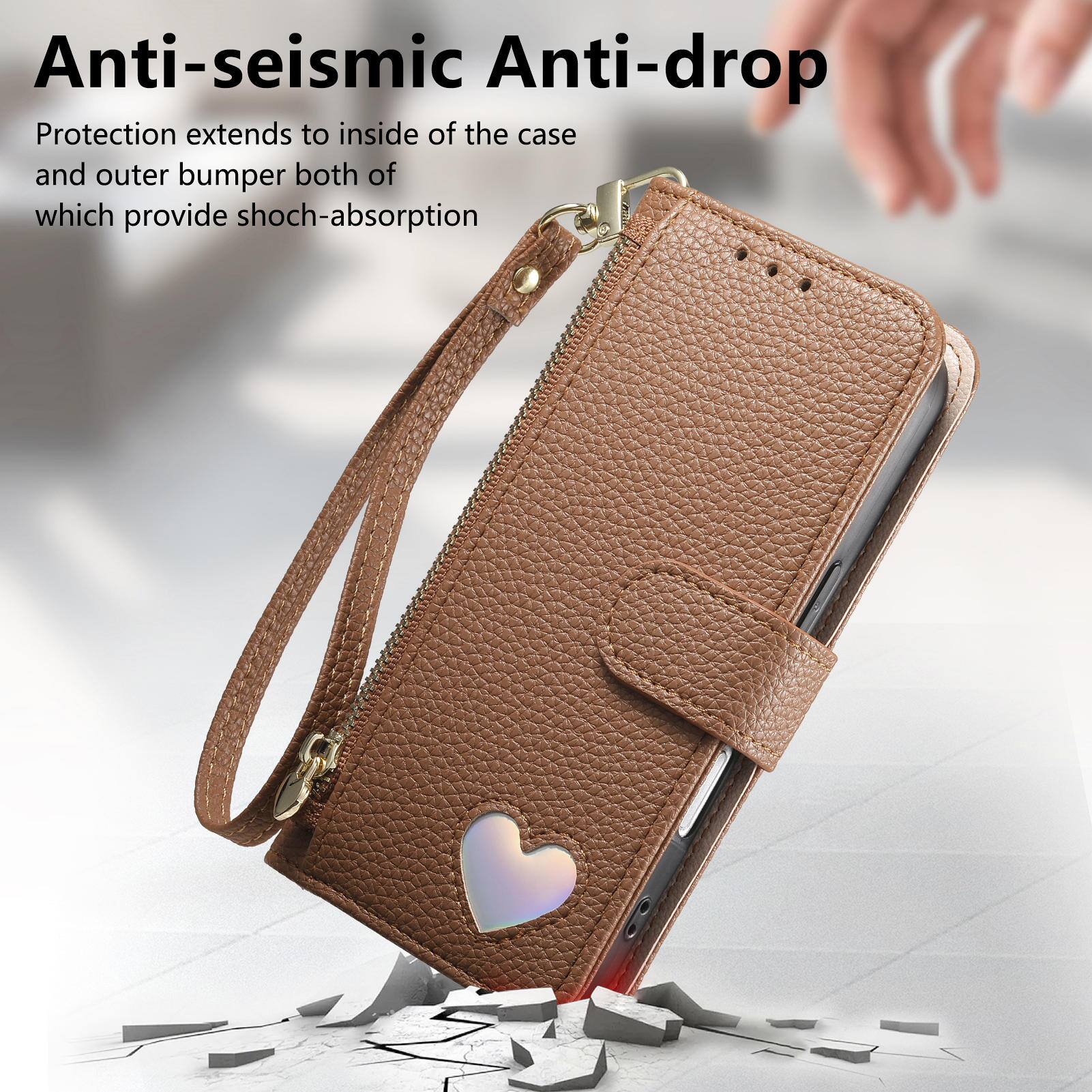 Anti-seismic Anti-drop Protection extends to inside of the case and outer bumper both of which provide shock-absorption