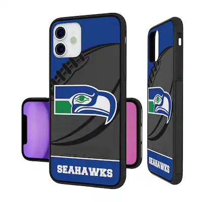 Keyscaper - NFL - Seattle Seahawks iPhone Pastime Design Bump Case - 14 - Multicolor Keyscaper - NFL - Seattle Seahawks iPhone Pastime Design Bump Case - 14 - Multicolor