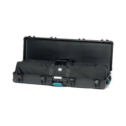 Front. HPRC - HPRC 5400 Wheeled Waterproof Hard Case with 2x Internal Soft Case, Black.