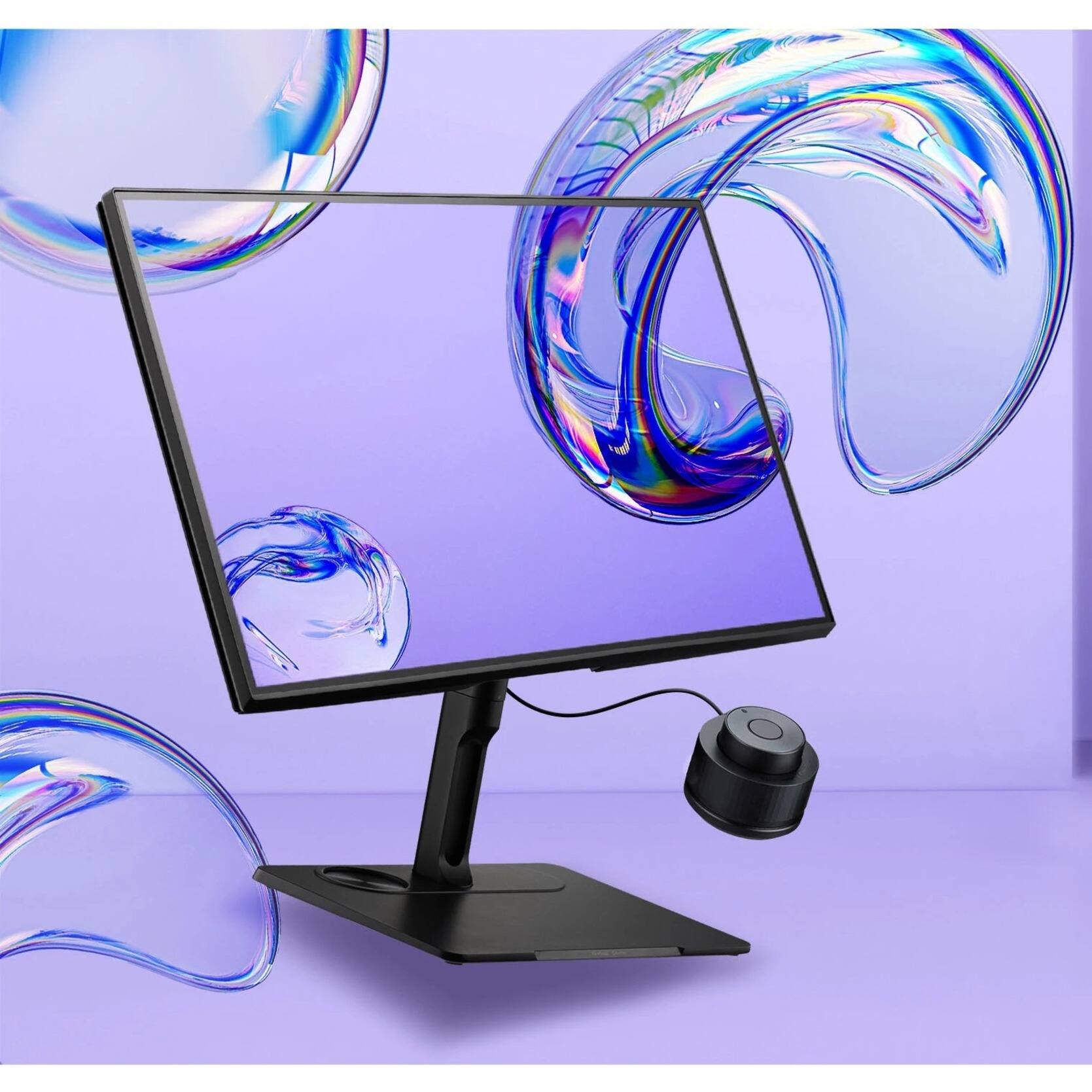 Alt View 31. ViewSonic - ColorPro 27&amp;quot; ColorPro 4K UHD IPS Monitor with ColorPro Wheel True 10-Bit Color, 90W USB C 27 LCD 4K UHD - Black.