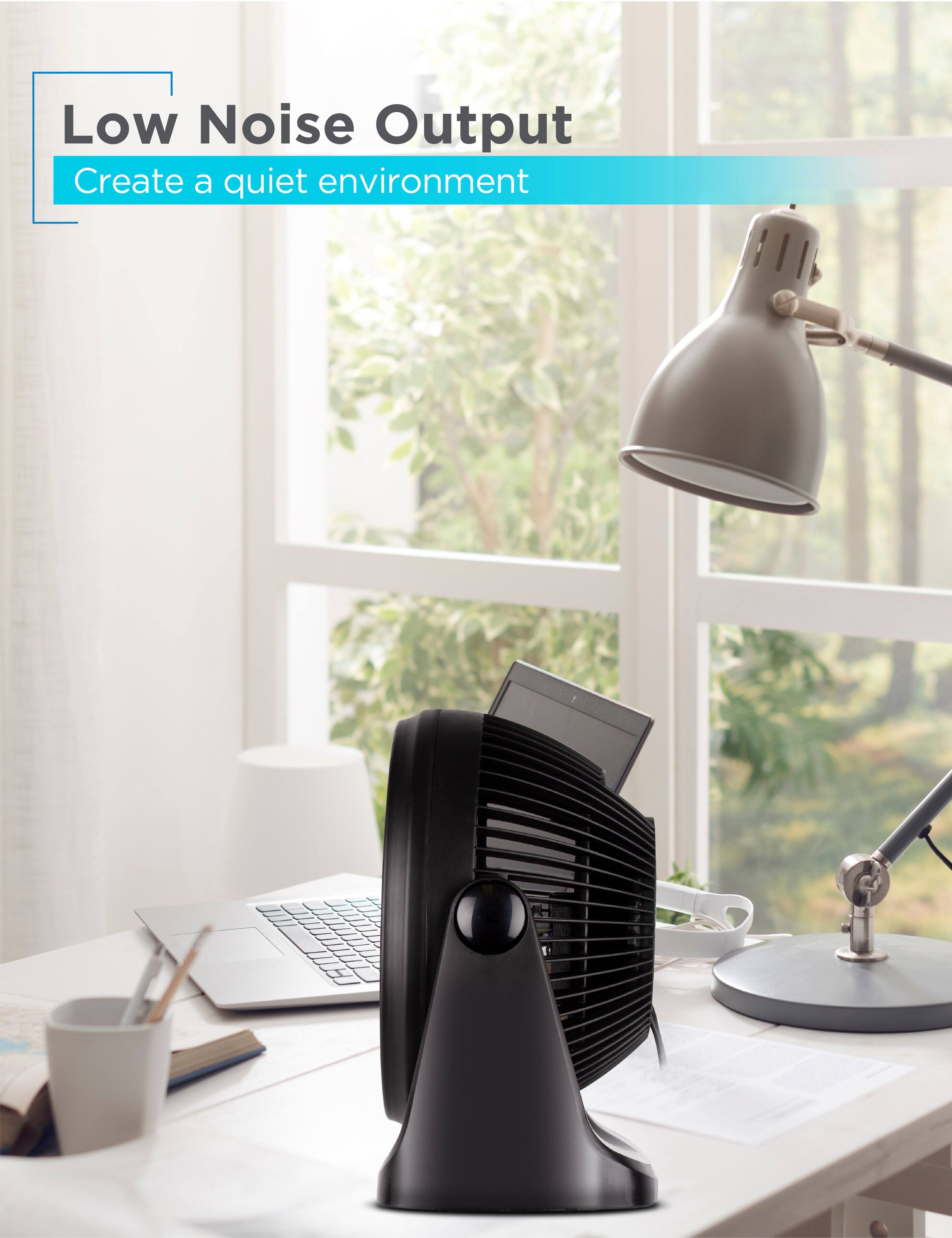 Low Noise Output  
Create a quiet environment