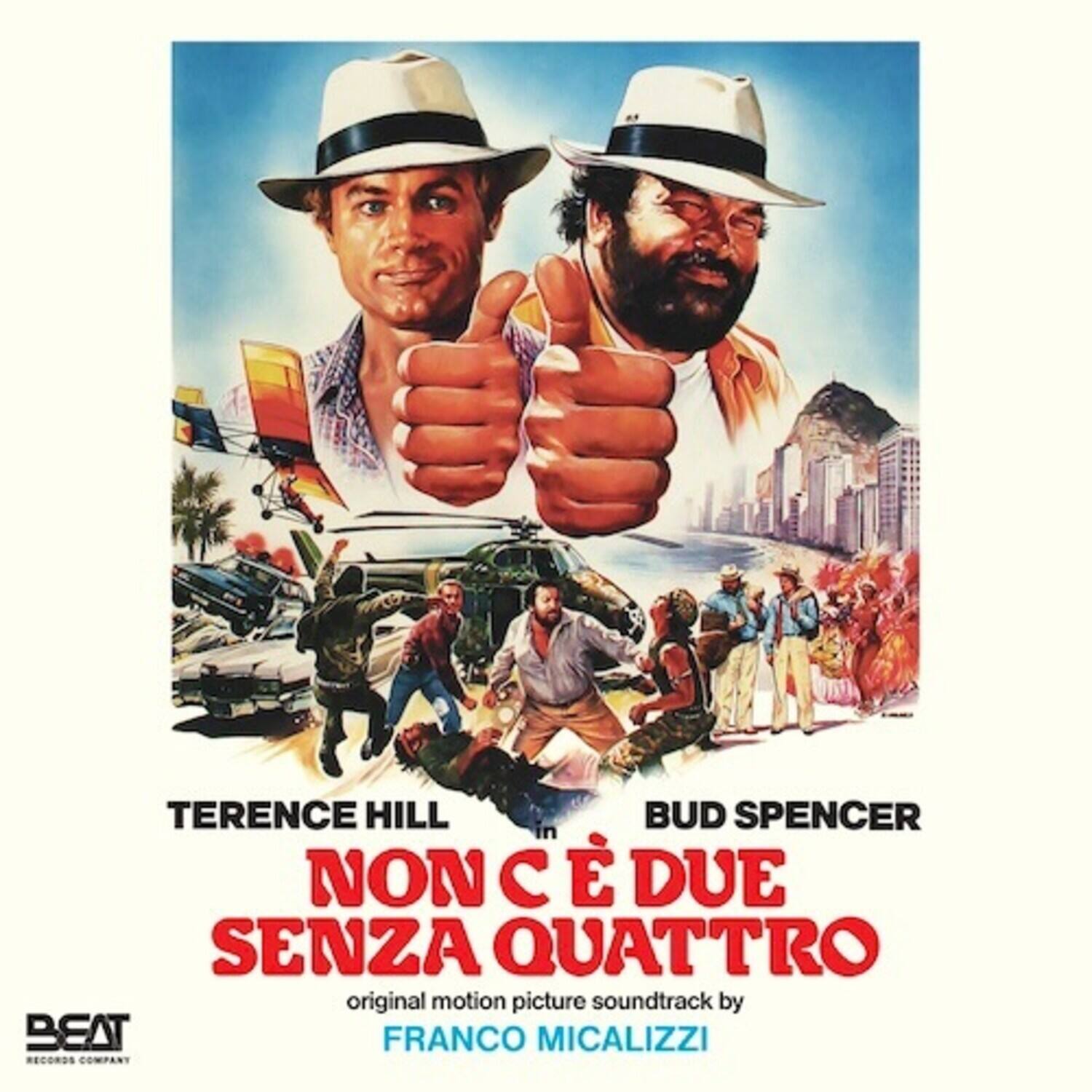 Franco Micalizzi - Non C'e Due Senza Quarttro   - VINYL LP price history on PriceWatchPro