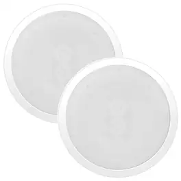 Pyle - PWRC82 8 Inch 2 Way Indoor/Outdoor Waterproof Wall Ceiling Speakers, Pair