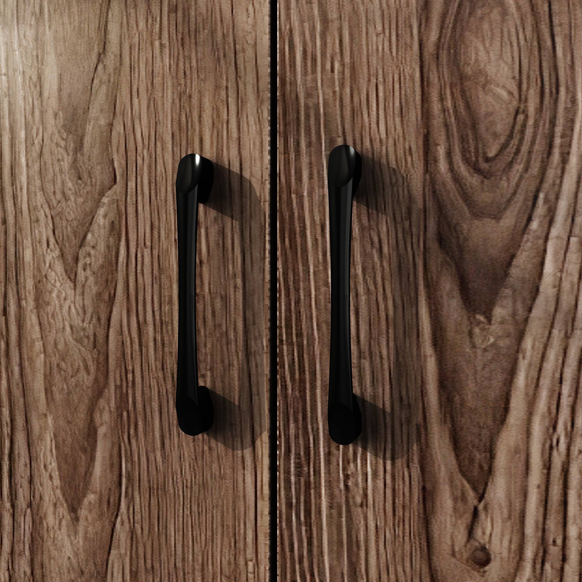 Alt View 6. Famapy - Famapy Modern Display Cabinet with Glass Doors & Adjustable Lighting - Brown.