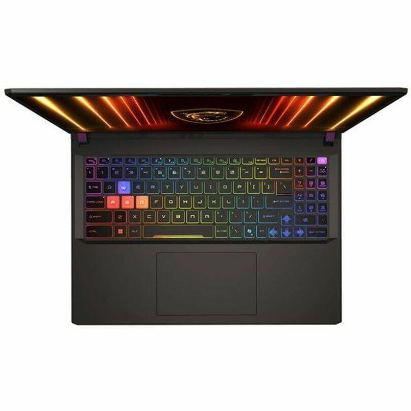 Alt View 5. MSI - MSI Vector 16 HX AI A2XW Vector 16 HX AI A2XWJG-480US 16" Gaming Notebook - QHD+ - 240 Hz - Intel Core Ultra 9 275HX - Gray.