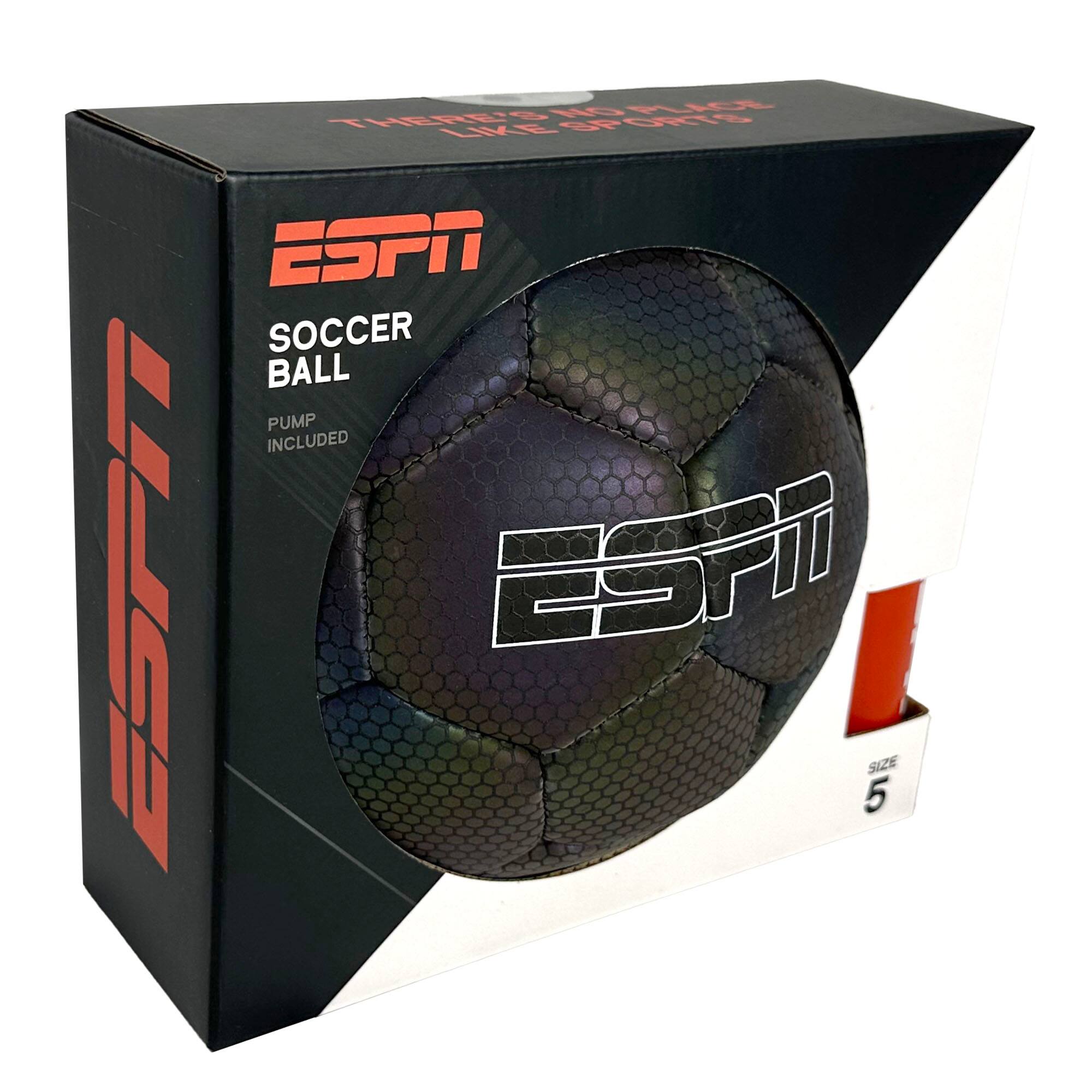 ESPN Soccer Ball  
Pump Included  
Size 5