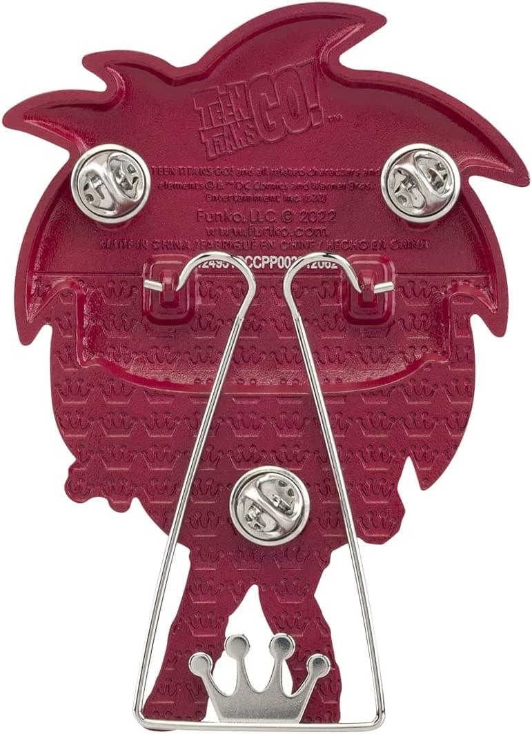 Sure, here is the corrected and grouped text from the image:

---

**TEEN TITANS GO!**

*Based on characters and elements created by DC Comics and Warner Bros.*

**Funko, LLC © 2022**

**www.funko.com**

**MADE IN CHINA**

**CCPP002 12U02**

**2430**

---

This text is likely found on the packaging or a part of a Funko Pop! figure related to "Teen Titans Go!"