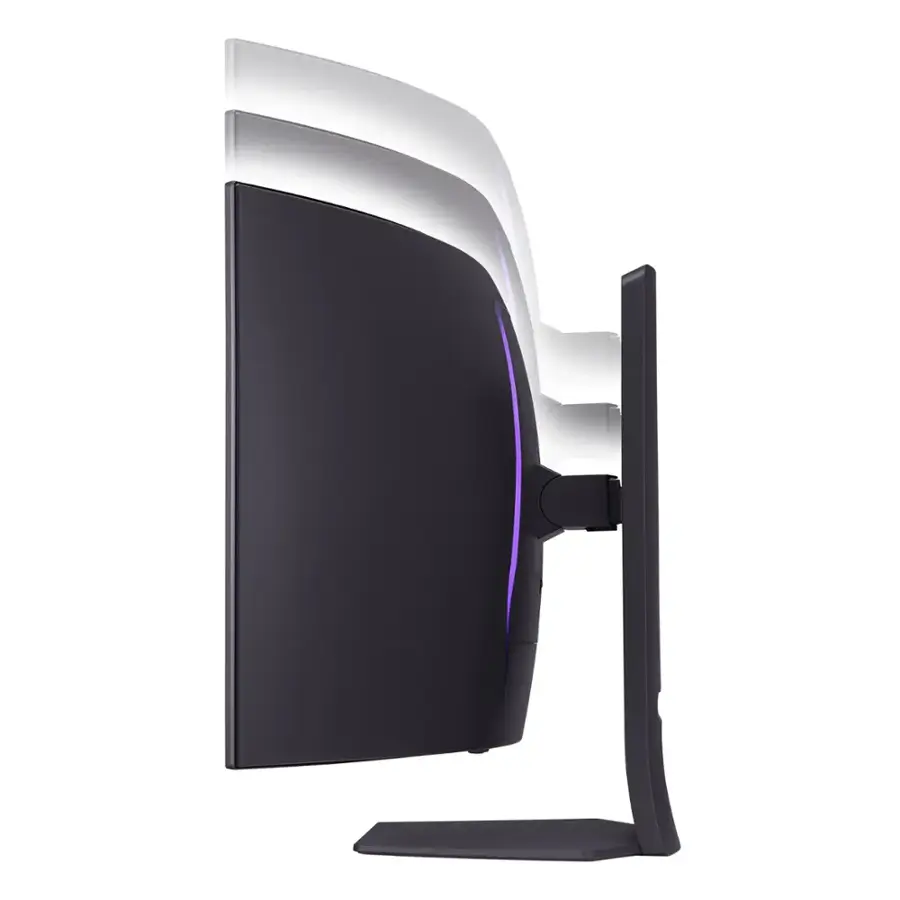 Alt View 7. LG - UltraGear 39" OLED Curved WQHD 240Hz 0.03ms FreeSync and NVIDIA G-SYNC Compatible Gaming Monitor with HDR400 - Black.