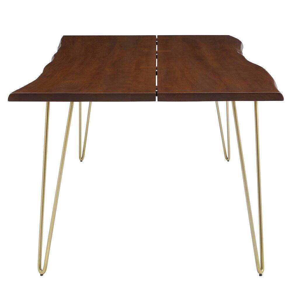 Alt View 3. Modway - Ardor 96" Live Edge Acacia Wood Acacia Wood Dining Table - Brown.