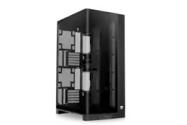 Thermaltake - CAPO X, Dual System Chassis, mATX/mITX, Curved TG - Black