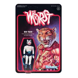 Super7 - The Worst - ReAction Figure - Red Tiger (Color 2) - Collectibles - Multicolor